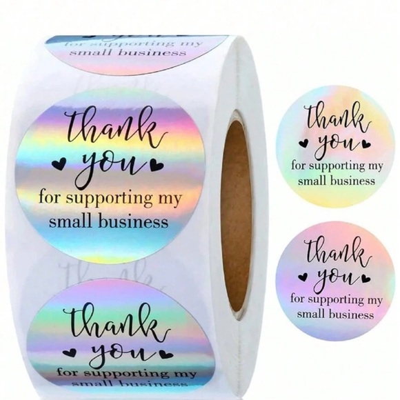 500pcs Pack Thank You Label Stationery Stickers - Picture 1 of 3